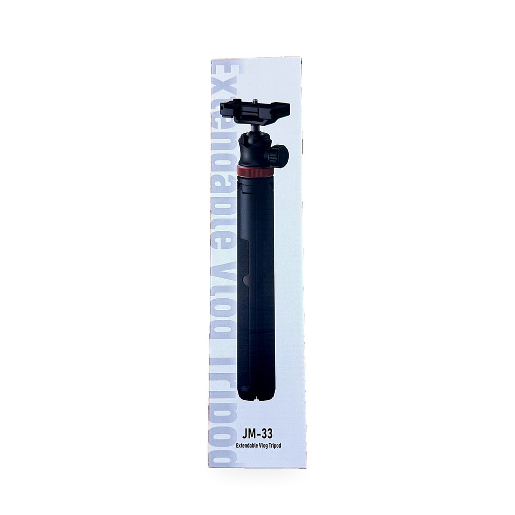 JM-33 Extendable Vlog Tripod box