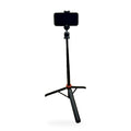 JM-33 extendable vlog tripod with phone mounted