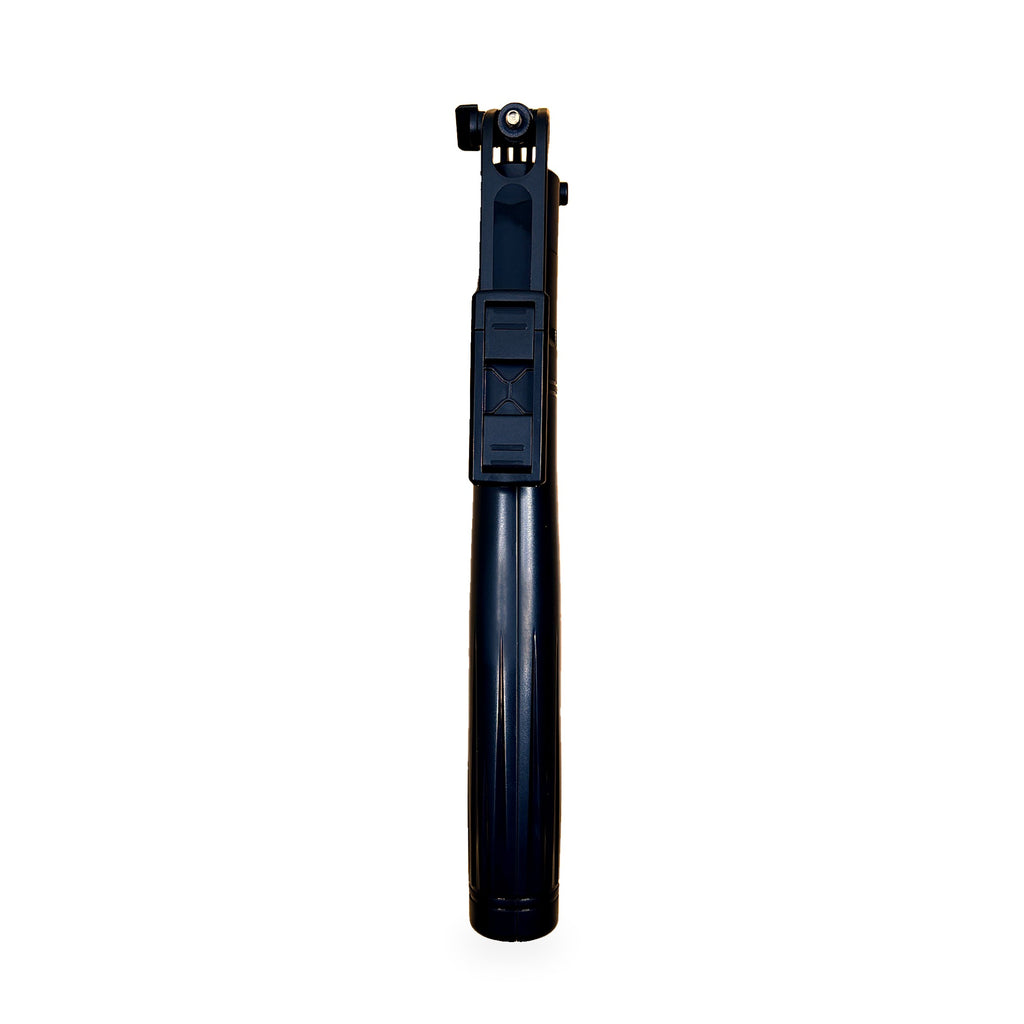 F01 tripod folded, back view