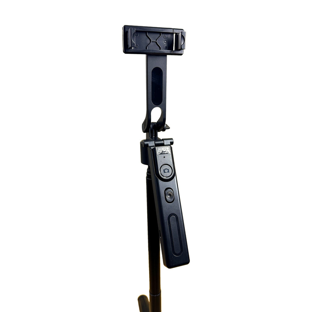 F01 phone holder and Bluetooth remote close-up