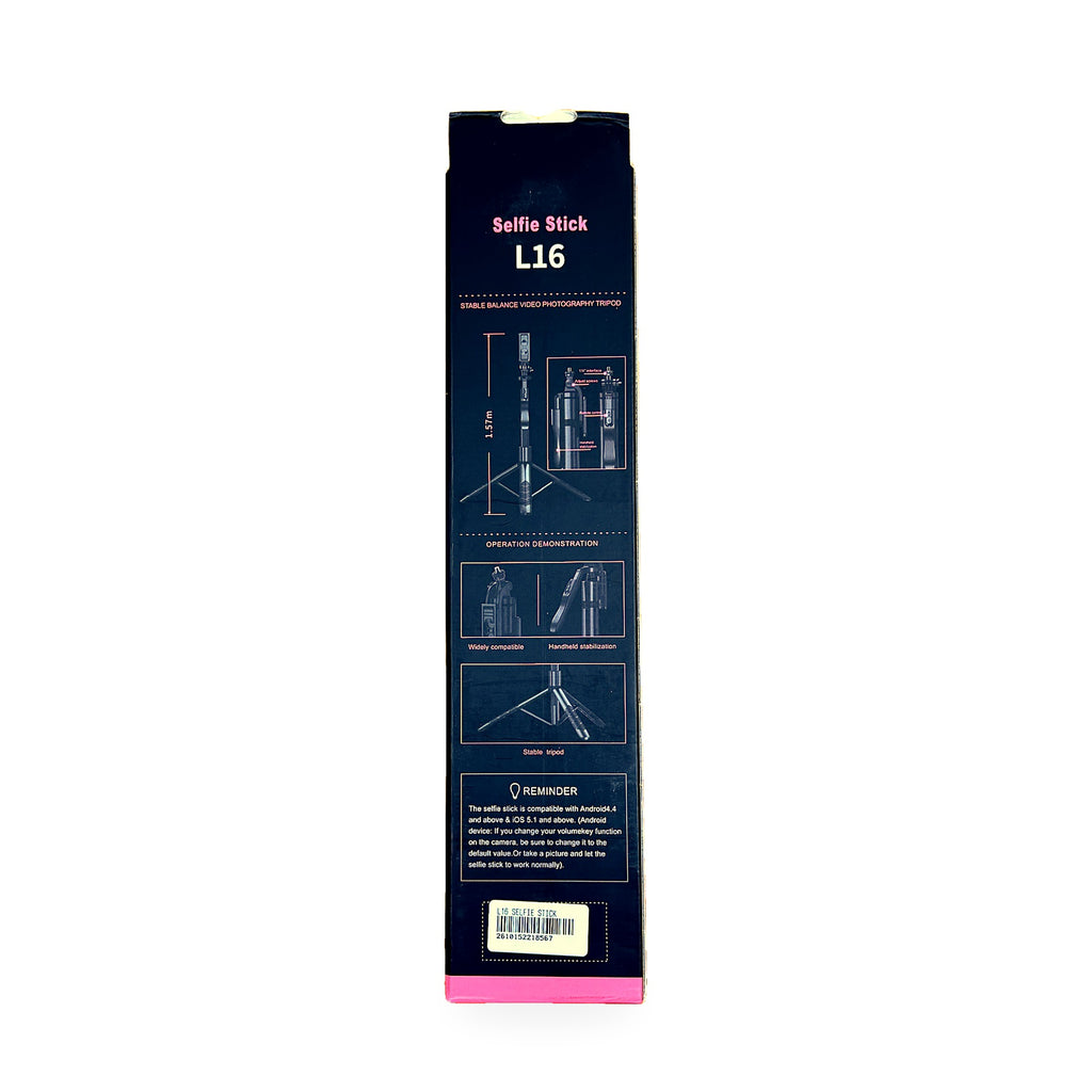 L16 Selfie Stick box back
